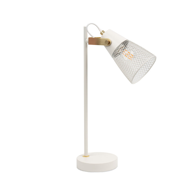 Отель спальня металлическая полость железной настольной лампы