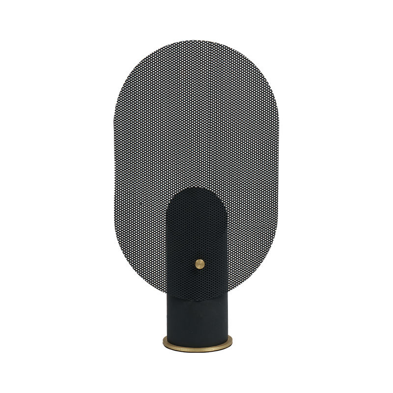 Железная настольная лампа сетки