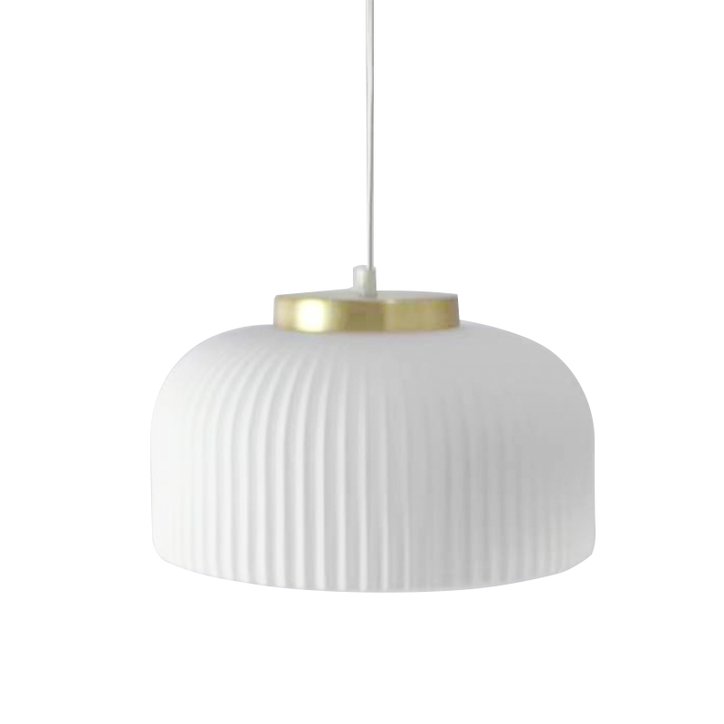 Смягченная простая стеклянная люстра